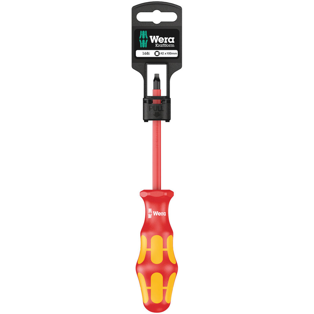 thumbnail image 2 of Wera 160IS VDE-Insulated Screwdriver - 0.8 X 4.0 Mm Tip, 100 Mm Length, For Electrical Safety 2 of 9